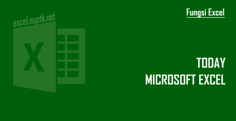 Fungsi Excel TODAY
